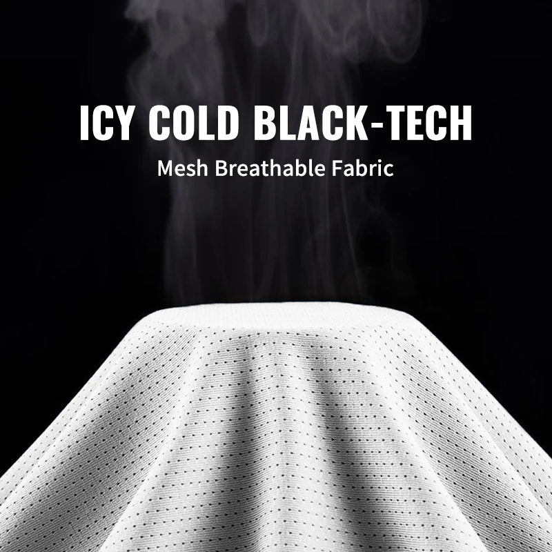 Ice Silk Running Shirts Men Loose Printing Short Sleeve Top Basketball Gym Sportswear For Male Fitness Workout Quick Dry Tee
